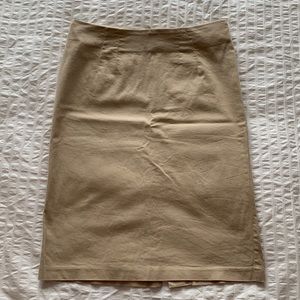 United Colors of Benetton Khaki Pencil Skirt
